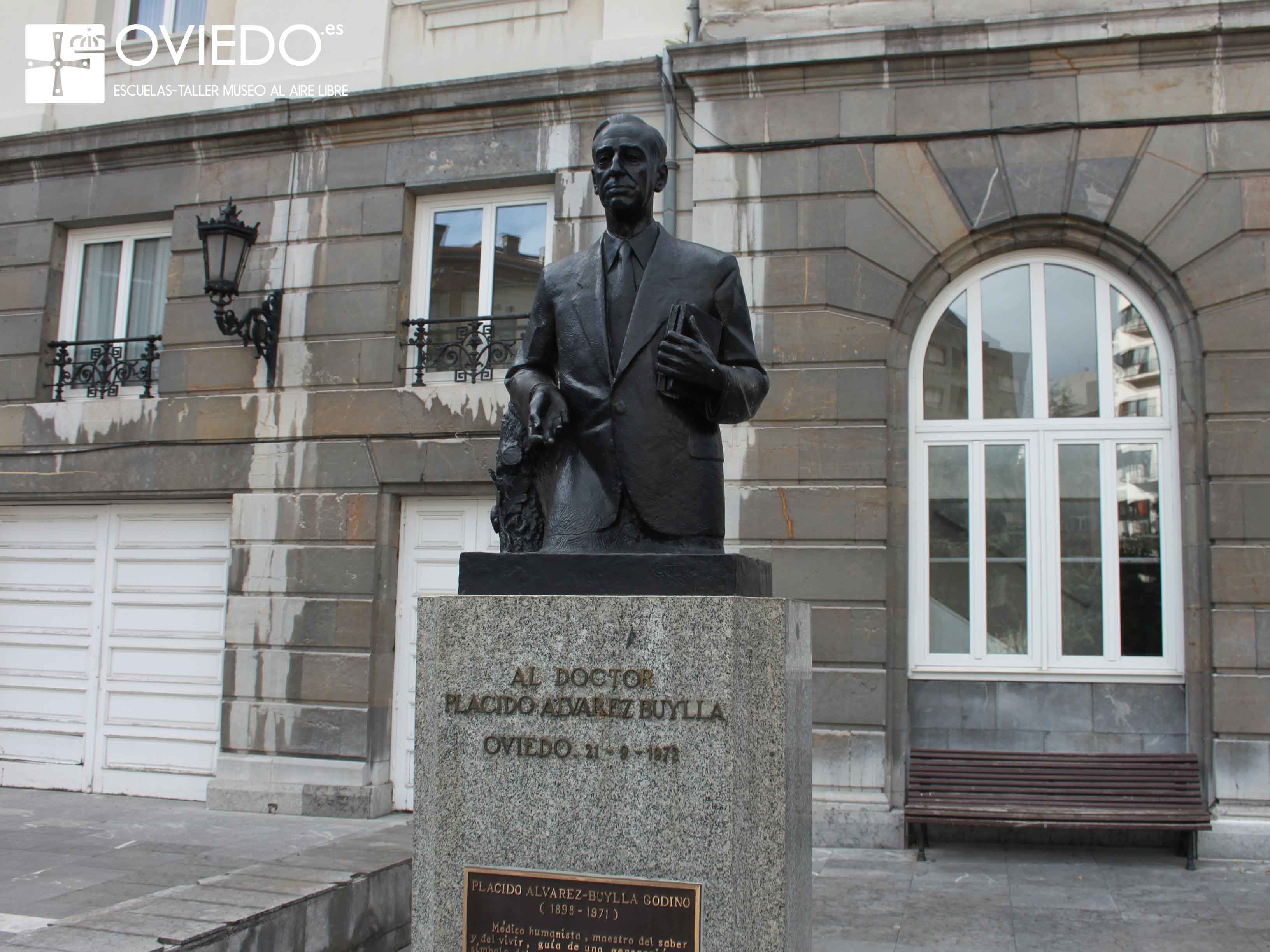 Escultura Plácido Álvarez Buylla